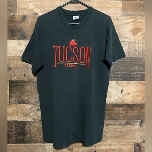Vintage Tucson Arizona Embroidered Single Stitch T-Shirt Size L